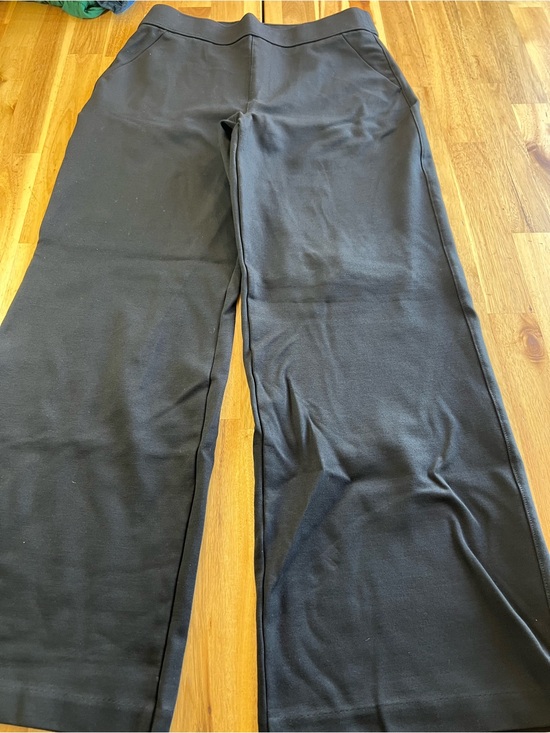 Splendid Pants - Splendid Black Wide Leg Ponte Knit Pull-On Pants Women’s Large